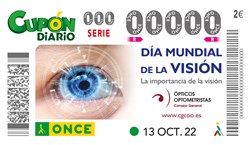 reivindican la importancia de las revisiones visuales a través de un cupón especial de la ONCE